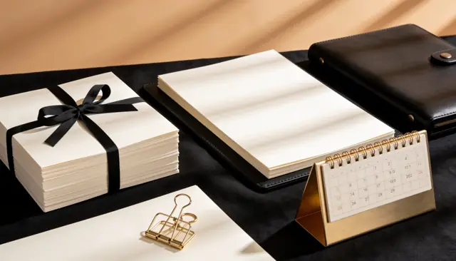 Reconciled documents tied with a black ribbon